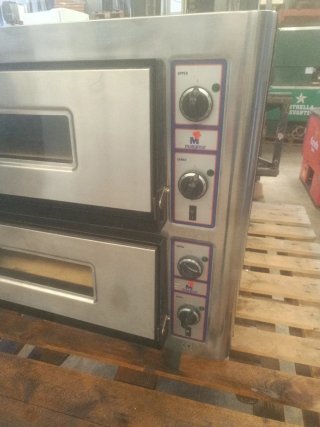 Horno Doble Profesional para Pizzas