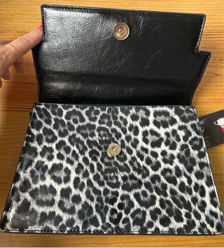 Bolso de mano Animal Print y Efecto Cocodrilo