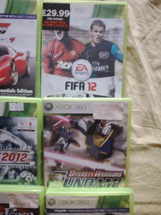 Lotto 7 giochi Xbox 360