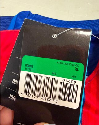 Camiseta FC Barcelona 16/17 Nike DriFit Talla XL