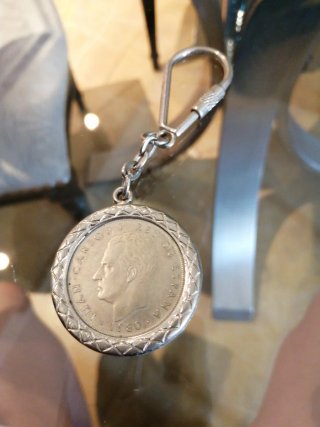 Llavero Moneda 100 Ptas Mundial 82