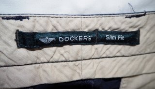 Pantalones Dockers Slim Fit Talla 42