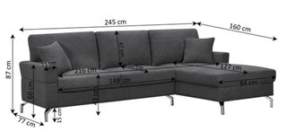 ENVIO GRATIS!! Sofá modular gris