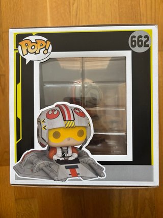 Funko Pop! 662 Luke Skywalker en T-47 Star Wars de segunda mano