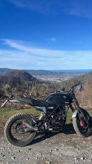 Moto MITT Scrambler 125 Negra