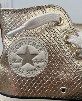 Converse Piel Light Gold Talla 37