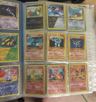 Álbum de cartas Pokémon