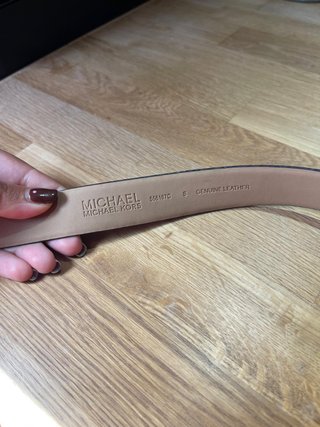 Cinturón Michael Kors MK con pedrería