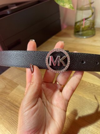 Cinturón Michael Kors MK con pedrería