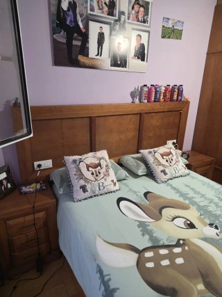 Dormitorio completo madera