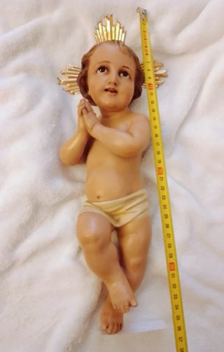Niño Jesús antiguo 35 cm
