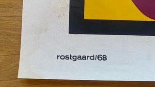 Cartel original cubano de 1968