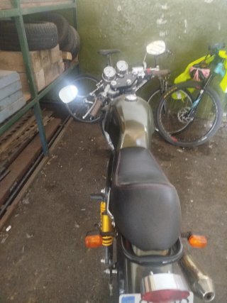 Moto 125cc Verde - Naked Hudson_boss