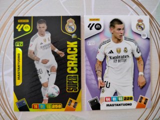 Cromos de Mastantuono Real Madrid Adrenalyn 25/26