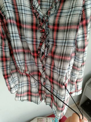 Camicia donna Reserved con lacci taglia M