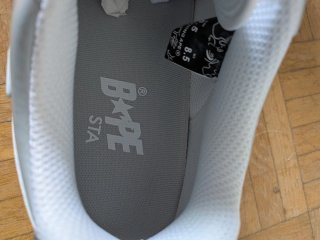 Zapatillas Bape Sta Blancas/Grises