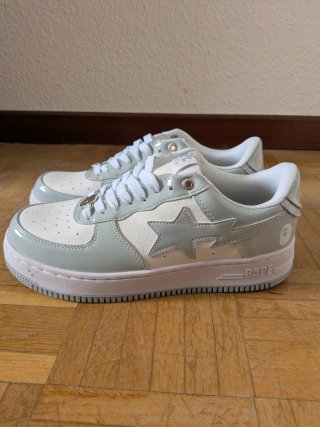 Zapatillas Bape Sta Blancas/Grises