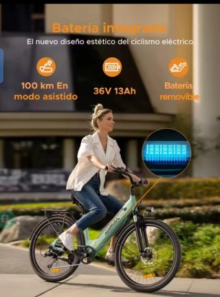 Bicicleta Eléctrica Mint HillMiles