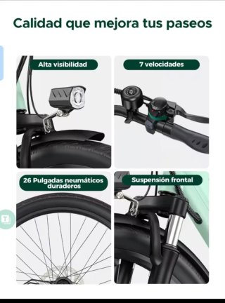 Bicicleta Eléctrica Mint HillMiles