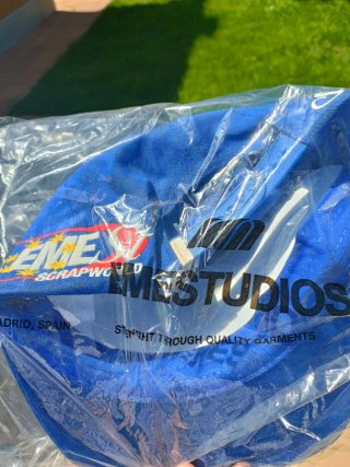 Gorra Eme Studios x Scrapworld Azul