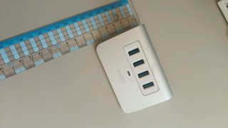 Hub Aukey 4 Puertos USB 3.0 Aluminio