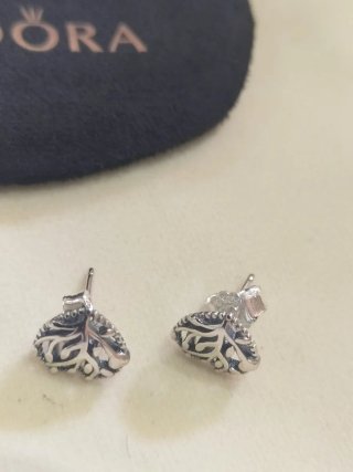Pendientes Pandora Corazón Árbol de la Vida