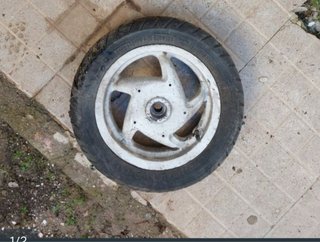Guardabarros delantero Zip rojo Rueda trasera