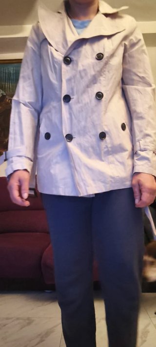 Chaqueta Beige Mujer