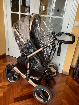 Capazo cochecito + silla (convertible 2 en 1)