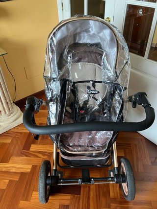 Capazo cochecito + silla (convertible 2 en 1)