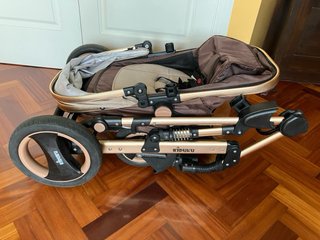 Capazo cochecito + silla (convertible 2 en 1)