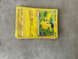 Cartas Pokémon: Sandaconda, Pikachu, Persian, Bido