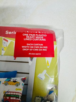 Set Cortinas Infantiles Zoo Happylinenco
