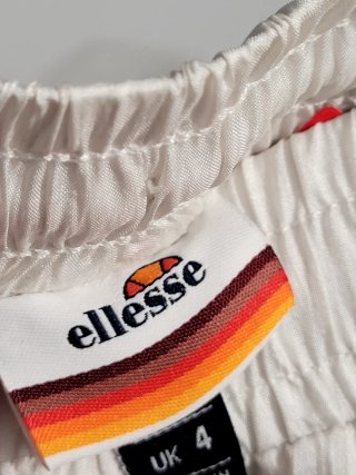 Pantalones deportivos Ellesse blancos y multicolor