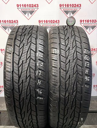 215 60 17 H CONTINENTAL RUEDA AL 90% DE VIDA UTIL