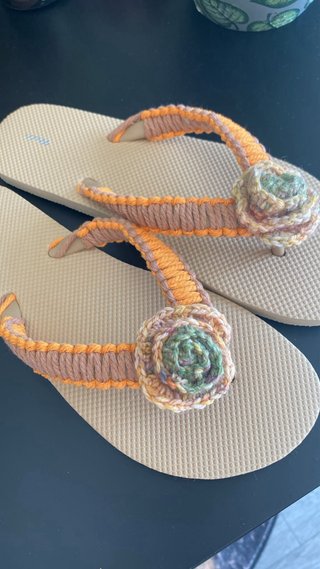 Chanclas Crochet