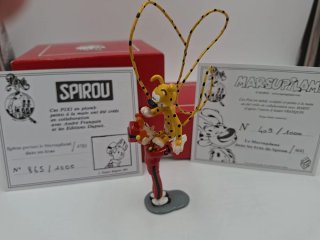 Figuras Spirou y Marsupilami