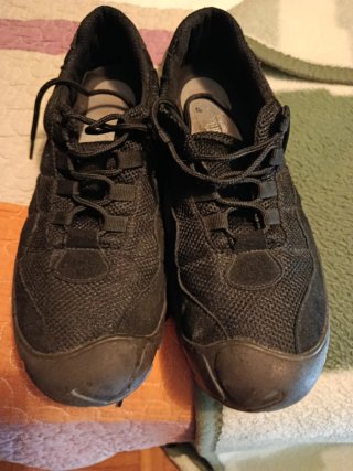 Zapatillas de trekking negras talla 44