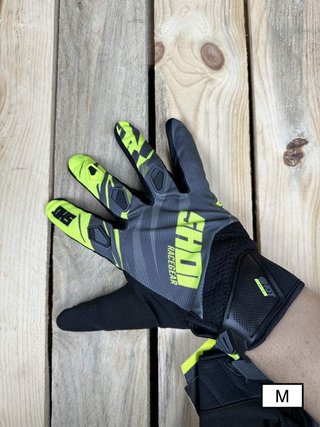 Guantes T-M Shot Ventury Grey Neon Yllw