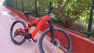 Bicicleta Eléctrica Naranja