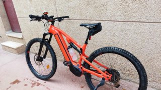 Bicicleta Eléctrica Naranja