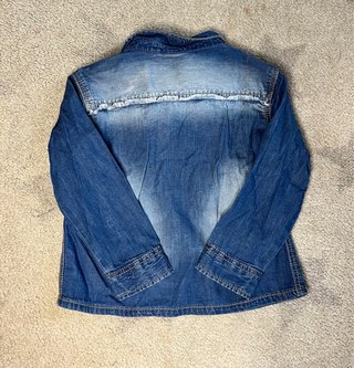 Conjunto Ropa Bebé: Camisa Vaquera y Sudadera