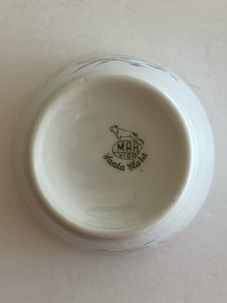 Azucarero con Tapa “Santa Clara”. Porcelana