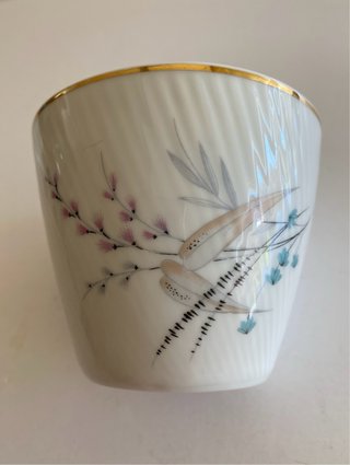Azucarero con Tapa “Santa Clara”. Porcelana