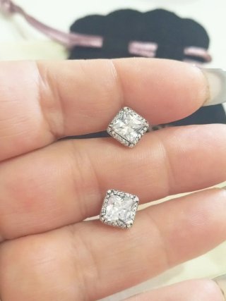 Pendientes Pandora Circonita Plata