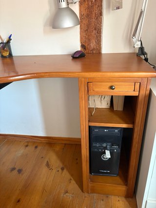 escritorio madera maciza