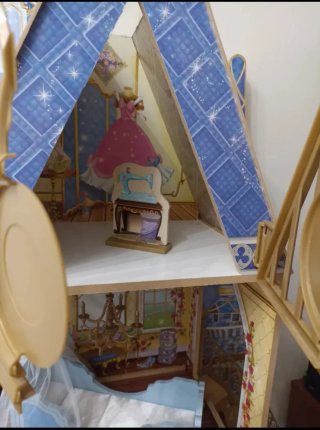 Castillo Cenicienta Disney Madera. Casa madera