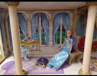 Castillo Cenicienta Disney Madera. Casa madera