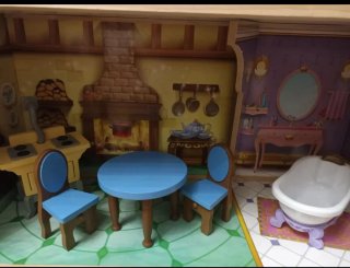 Castillo Cenicienta Disney Madera. Casa madera
