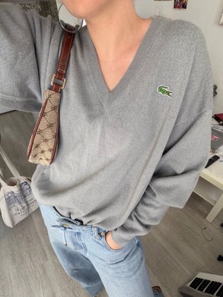 Jersey Lacoste Gris